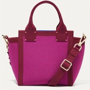 Rothy's The Mini Handbag Beet Pink BNWT